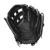 Wilson 2024 A700 12" Infield Fastpitch Glove - Black/White, Left Hand Throw view 3