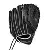Wilson A700 12.5" Outfield Fastpitch Glove - Black/White, Right Hand Throw view 2