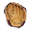 Wilson Winter 2024 A2000 Rachel Garcia GM 12" Fastpitch Pitcher's Glove - Tan/Red/Black, Left Hand Throw view 3