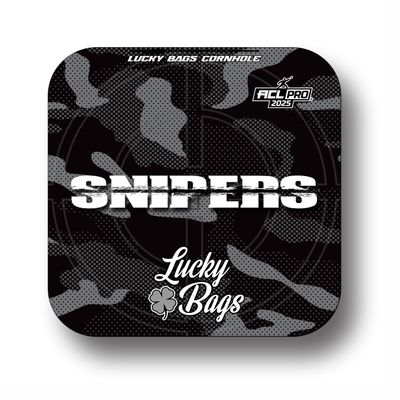 Lucky Bags Cornhole Digi Cam Snipers (Black)