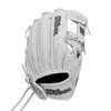 Wilson Fall 2024 A1000 H12 12 Infield Fastpitch Softball Glove - White/Grey, Right Hand Throw view 1