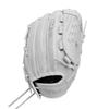 Wilson Fall 2024 A1000 V125 12.5 Outfield Fastpitch Softball Glove - White/Grey, Right Hand Throw view 1
