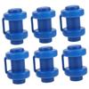 WOONEKY 6pcs Durable Trampoline Pole Caps Wear-Resistant Plastic Rod Covers for Safe Trampoline Installation and Maintenance view 1