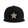 Logo of The United States Secret Service Snapback Hats for Men Women Baseball Cap Adjustable Flat Bill Sun Hat Black view 2