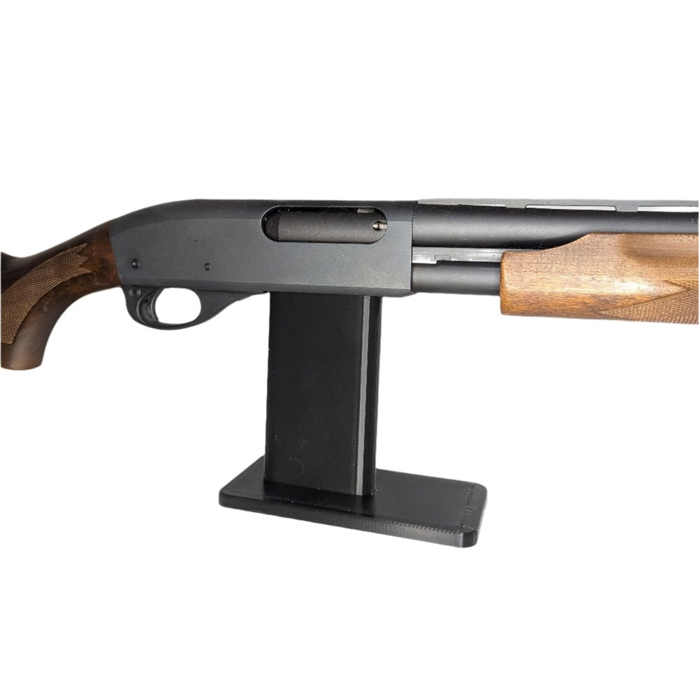 Hammy3DPrints Display Stand for Remington 870 | Shotgun Holder Storage Rack (12 Gauge)
