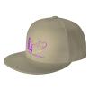 Hope for A Cure Sjorgrens Syndrome Awareness Snapback Hats for Men Women Baseball Cap Adjustable Flat Bill Sun Hat Natural view 1