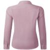Gleeivy Button Up Shirts Women Stain Cotton Long Sleeve Wrinkle Free Formal Business Dress Shirt Classic Fit Solid Women Satin Stretch Casual Work Office Waitress Server Gray Purple view 3