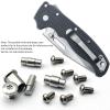 IGRIXLSD 11-Pieces Set Stainless Screw Fits for Demko AD20.5 Scales Handle, Stainless Steel Torx Screws DIY Replacement Accessory(Black) view 2