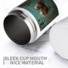 Stainless Steel Beverage Cooler with Silicone Grip, Otters in Love Print Ideal for Chilling Drinks at Home,Bars,and Outdoor Activities view 3