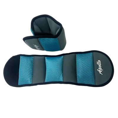 Ankle weights for men and women 1 pair of wrist and leg weights for yoga, walking, aerobics gym (1.5LB2blue)