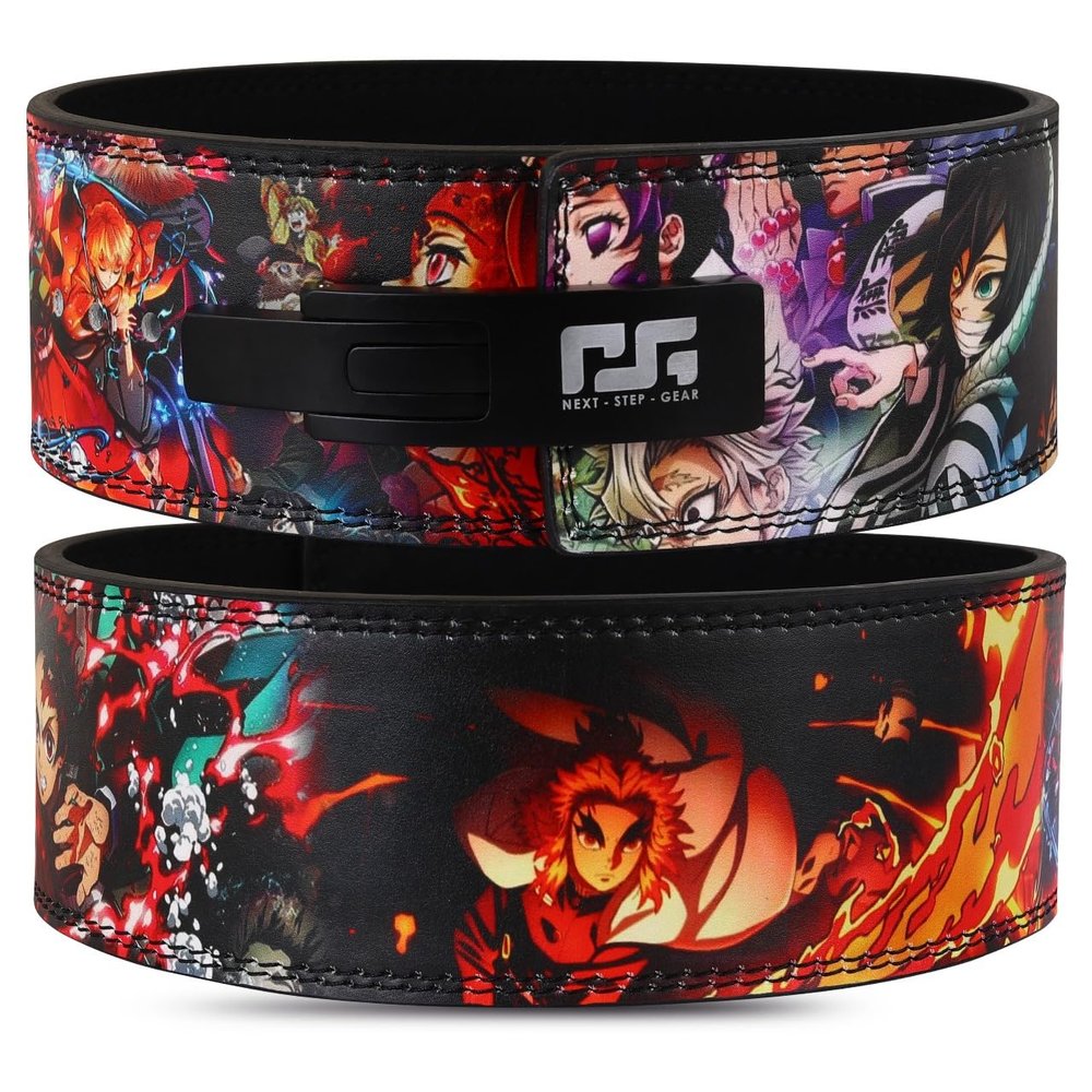 Anime Gym Lever Belt - Ultimate Anime Fitness Belt for Power and Performance during Heavy lifting and Exercise