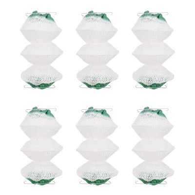 zuylikxy 6 Pcs 3-Layer Propane Lantern Mantles with Insta-Clip 2#95 Accordion Shape - Includes 2 Install Clips for Gas Lanterns