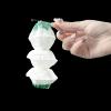 zuylikxy 6 Pcs 3-Layer Propane Lantern Mantles with Insta-Clip 2#95 Accordion Shape - Includes 2 Install Clips for Gas Lanterns view 4
