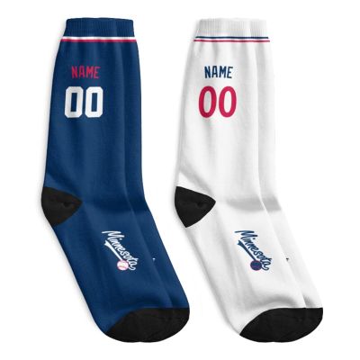 ANTKING Minnesota Socks Custom Name and Number Socks for Men Women Youth Gifts