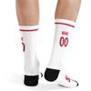 ANTKING Cincinnati Socks Custom Name and Number Socks for Men Women Youth Gifts view 2
