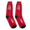ANTKING Cincinnati Socks Custom Name and Number Socks for Men Women Youth Gifts view 4