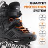 JC JORDEN Inline Skates for Women Men, Fitness Speed Racing Skates with Durable Outer Shell, Adult Male Female, Professional Outdoor Fitness Roller Skates Blades for Unisex view 3