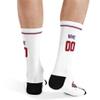 ANTKING W Socks Custom Name and Number Socks for Men Women Youth Gifts view 2