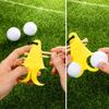 BYFDIY Custom Name Golf Ball Holder with Clip 3D Printed 15 Colors Personalized Golf Tee Holder for Bag tee Holder for Golf Bag Unique for Golfers Men Women view 3