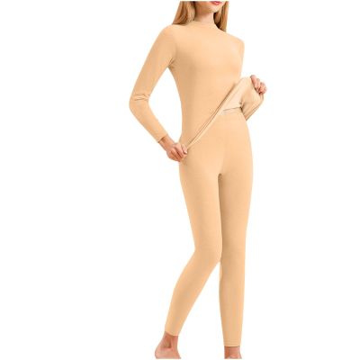 HGps8w Thermal Underwear Sets fo Women Ultra-Soft Long Johns Fleece Lined Warm Base Layer Top & Bottom for Cold Weather