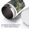 Stainless Steel Cooler with Silicone Sleeve, Water Lily Pond Print Multipurpose Beverage Chiller for Home, Office, and Outdoor Use view 3