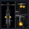 BKUANE Bicycle Turn Signal Light Wireless Remote Control Bike Taillight USB Rechargeable Bicycle Front Rear Light LED Bike Warning Lamp view 2