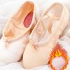 Canvas Ballet Slippers Flat for Girls Toddlers Kids Yoga Practice Elastic Shoes for Dancing Pink Ballet Shoes (B, 3 Big Kids) view 3
