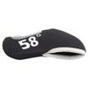Golf Wedge Covers, Universal Neoprene Club Wedge Iron Headcover Black Golf Irons Protective Cover for Men Women Golfers (58) view 4