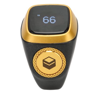 Yoidesu Tally Counter, BT 5.1 LED Finger Tally Counter Clicker Support APP with 0.49 Inch Screen 20mm Compatible with Qibla Android