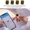 Yoidesu Tally Counter, BT 5.1 LED Finger Tally Counter Clicker Support APP with 0.49 Inch Screen 20mm Compatible with Qibla Android view 4