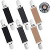 Winter Mitten Clips Elastic Stainless Steel Gloves Clips for Infant Toddler Kids Baby Adults - Hat Clip, Dress Cinch, Sweater Cardigan Shawl Clip view 2