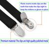 Winter Mitten Clips Elastic Stainless Steel Gloves Clips for Infant Toddler Kids Baby Adults - Hat Clip, Dress Cinch, Sweater Cardigan Shawl Clip view 4