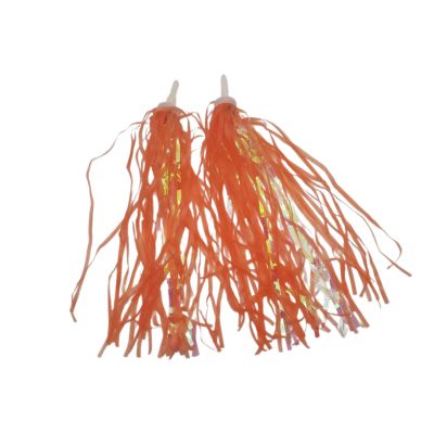 FytStycale Kids Bike Streamers for Bicycle Fun, Orange