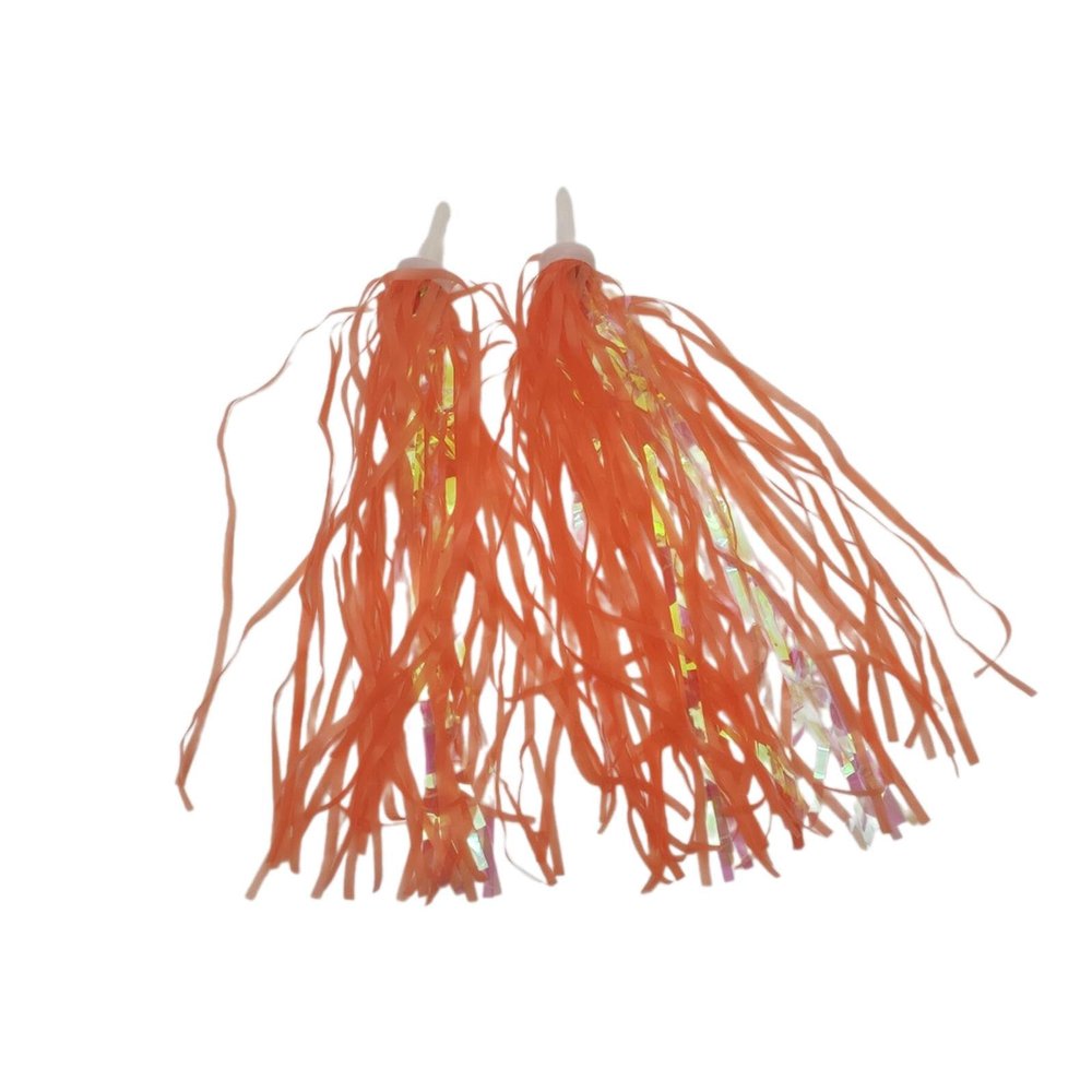 FytStycale Kids Bike Streamers for Bicycle Fun, Orange