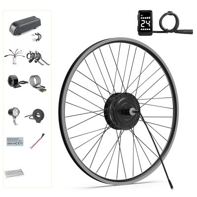 BAFANG Ebike Conversion Kit,G020 48V500W 27.5 inch Rear Hub Motor Kit,Brushless Geared Electric Bike Kit with Intelligent Controller System for 135-142MM Rear Dropout Size BikeDZ40 Display