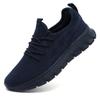DLWKIPV Men's Running Shoes for Road & Gym  Lightweight Walking Sneakers with Breathable Mesh and All-Day Comfort Dark Blue US 6.5 view 1