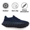 DLWKIPV Men's Running Shoes for Road & Gym  Lightweight Walking Sneakers with Breathable Mesh and All-Day Comfort Dark Blue US 6.5 view 4