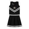 College Baby NCAA Officially Licensed Toddler/Youth Cheerleader Dress, Colorado Logo, Black, Size 2T view 1