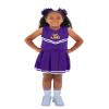 College Baby NCAA Officially Licensed Toddler/Youth Cheerleader Dress, Colorado Logo, Black, Size 2T view 4