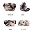 Wafybsre Crossbody Bags for Women, Medium Size Shoulder Handbags Satchel Purse with Multi Zipper Pockets (Colorful leaves) view 4