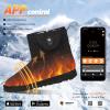 SAVIOR HEAT Heated Foot Warmer with App Control,7.4V Electric Heated Snow Boots for Men Women,Heated Shoes Slippers for Winter Skiing FishingM7/W8.5 view 2