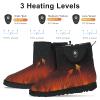 SAVIOR HEAT Heated Foot Warmer with App Control,7.4V Electric Heated Snow Boots for Men Women,Heated Shoes Slippers for Winter Skiing FishingM7/W8.5 view 3