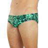 Sporti Solid Swim Brief - Mens Swim Briefs - Athletic Swimsuit Training for Swimmers - Competition Pool Training Swim Briefs for Men - Green - 30 view 1
