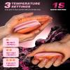 Hand Warmers Rechargeable 2Pack,14000mAh Electric Hand Warmers with Charging Case,Quick Charge Portable Heater,Gifts for Christmas,Winter,Outdoor,Camping,Hunting Accessories Pink view 3