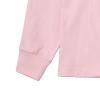 Men's Long-Sleeve Cotton T-Shirt Fashion Casual Solid Color Henley Shirts Crewneck Undershirt Pullover Tops (Medium,Pink) view 4