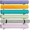 ntumLeap 6-Tier Yoga Mat Organizer Rack Foam Roller Holder Wall Mount, Metal Yoga Mat Shelf for Small Gym Garage, Hardware Included,White view 1