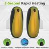 Hand Warmers Rechargeable 2Pack,14000mAh Electric Hand Warmers with Charging Case,Quick Charge Portable Heater,Gifts for Christmas,Winter,Outdoor,Camping,Hunting Accessories Green view 3