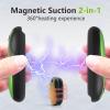 Hand Warmers Rechargeable 2Pack,14000mAh Electric Hand Warmers with Charging Case,Quick Charge Portable Heater,Gifts for Christmas,Winter,Outdoor,Camping,Hunting Accessories Green view 4