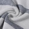 Boys Sweaters Cotton Cable Knit Stripe Sweater Kids Crew Neck Pullover Toddler School Uniform Child (Grey, 7-8 Years) view 4