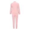 SACFOF Womens 2 Piece Outfits Business Casual Dressy Blazer Sets Open Front Lapel Blazer with Pants Office Work Suit Set view 4